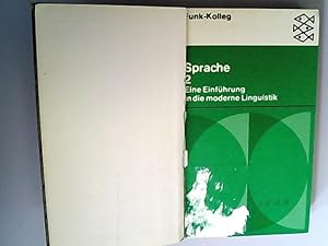 Bild des Verkufers fr Funk-Kolleg Sprache Teil: 2., Eine Einfhrung in die moderne Linguistik. Fischer-Taschenbcher ; 13 zum Verkauf von Antiquariat Bookfarm