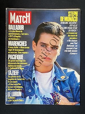 PARIS MATCH-N°1946-12 SEPTEMBRE 1986