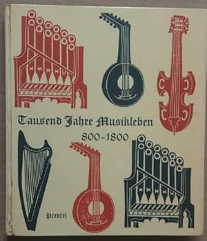 Bild des Verkufers fr Tausend Jahre Musikleben. 800-1800. zum Verkauf von buch-radel