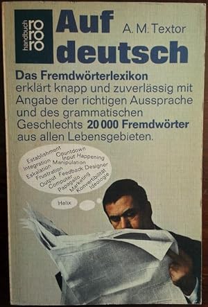 Seller image for Auf deutsch. Das Fremdwrter-Lexikon. for sale by buch-radel