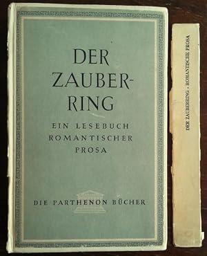 'Der Zauberring. Ein Lesebuch romantischer Erzählungen.'