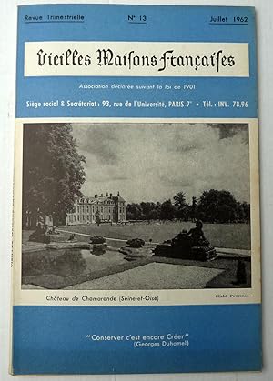 Vieilles Maisons Françaises N°13. Château de Chamarande (Seine et Oise)