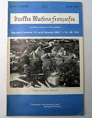 Vieilles Maisons Françaises N°19. Château de Lassay (Mayenne)