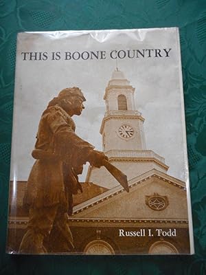 Seller image for This is Boone Country (SIGNED copy) for sale by Sue Lloyd-Davies Books