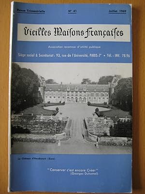 Vieilles Maisons Françaises N°41, 1969. Le Château d'Heudicourt(Eure)