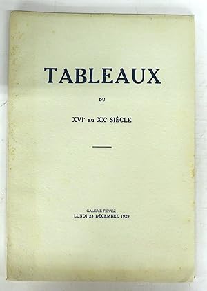 Catalogue de Tableaux des Ecoles allemande, espagnole, flamande, française, hollandaise et italie...