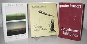 Seller image for 3 Bnde: Baum, Stein, Beton. Reisen zwischen Ober- und Unterwelt. / Drei Berliner Geschichten. / Die geheime Bibliothek. for sale by Antiquariat Kelifer