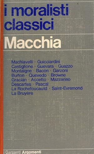 Immagine del venditore per I moralisti classici da Machiavelli a La Bruyre. venduto da FIRENZELIBRI SRL