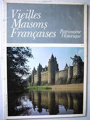 Vieilles Maisons Françaises N°71. 1977. Château de Josselin (Morbihan)