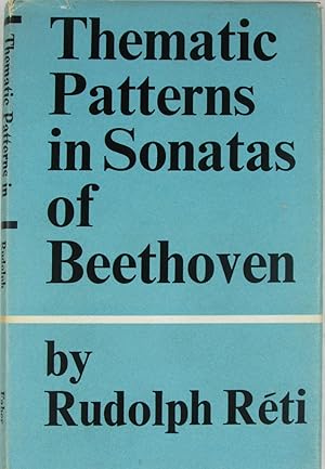 Bild des Verkufers fr Thematic Patterns in Sonatas of Beethoven, zum Verkauf von Versandantiquariat Hbald