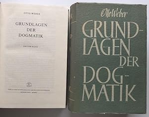 Seller image for Grundlagen der Dogmatik. for sale by Antiquariat Lohmann