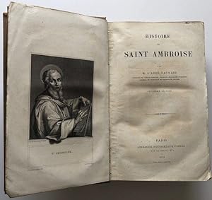 Seller image for Histoire de Saint Ambroise. for sale by Antiquariat Lohmann