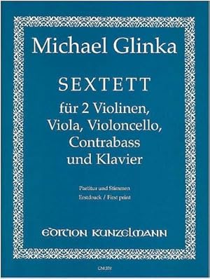 Bild des Verkufers fr Sextettfr 2 Violinen, Viola, Cello und Kontrabass : 6 Spielpartituren zum Verkauf von AHA-BUCH GmbH