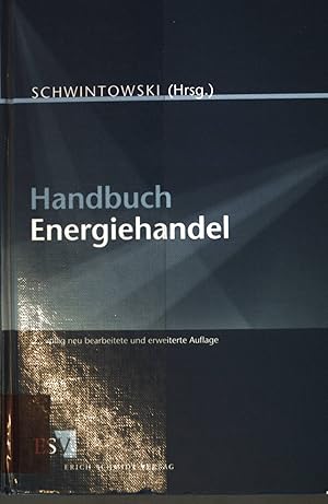 Seller image for Handbuch Energiehandel. for sale by books4less (Versandantiquariat Petra Gros GmbH & Co. KG)