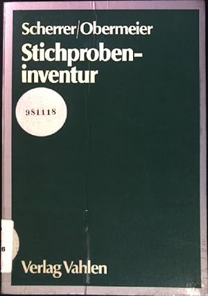 Seller image for Stichprobeninventur: Theoretische Grundlagen und praktische Anwendung. for sale by books4less (Versandantiquariat Petra Gros GmbH & Co. KG)
