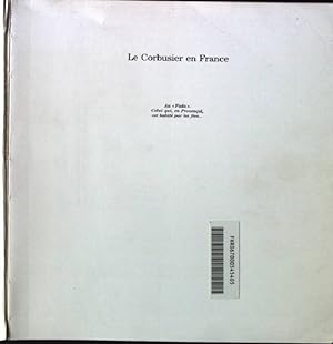 Bild des Verkufers fr Le Corbusier en France (Electa) zum Verkauf von books4less (Versandantiquariat Petra Gros GmbH & Co. KG)