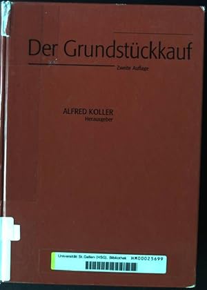 Imagen del vendedor de Der Grundstckkauf. a la venta por books4less (Versandantiquariat Petra Gros GmbH & Co. KG)