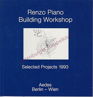 Renzo Piano Building Workshop - Ausgewählte Projekte 1993: Katalog zur Ausstellung - Feireiss, Kr...