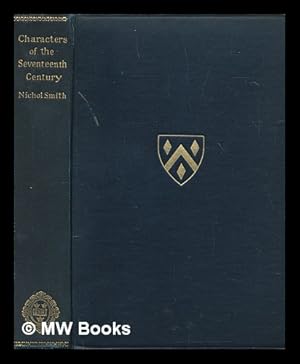 Seller image for Characters from the histories & memoirs of the seventeenth century : with an essay on the character and historical notes / by David Nichol Smith for sale by MW Books