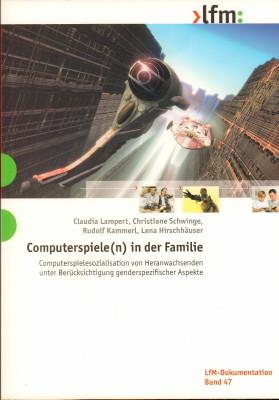 Immagine del venditore per Computerspiele(n) in der Familie. Computerspielesozialisation von Heranwachsenden unter Bercksichtigung genderspezifischer Aspekte. venduto da Antiquariat Jenischek