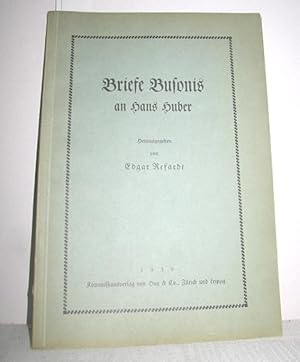 Bild des Verkufers fr 127. Neujahrsblatt der Allgemeinen Musikgesellschaft in Zrich auf das Jahr 1939 (Briefe Busonis an Hans Huber) zum Verkauf von Antiquariat Zinnober