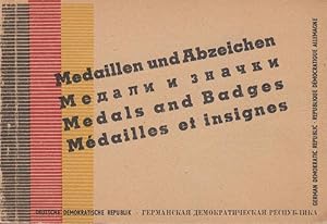 Medaillen und Abzeichen. Staatliche Auszeichnungen. Stand vom 1. Juli 1951. In deutscher russisch...