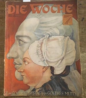 Bild des Verkufers fr Die Woche. Jahrgang 33, Heft 8, Berlin, 21. Februar 1931. zum Verkauf von Antiquariat Carl Wegner