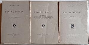 Pagine sparse. Volume primo, letteratura e cultura. Volume secondo, Biografie, Storia napoletana,...