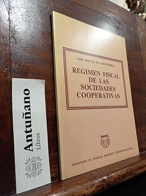 Bild des Verkufers fr Regimen fiscal de las sociedades cooperativas zum Verkauf von Libros Antuano