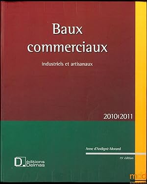 Seller image for BAUX COMMERCIAUX INDUSTRIELS ET ARTISANAUX for sale by La Memoire du Droit