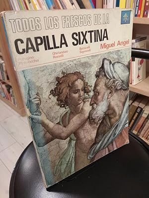 Image du vendeur pour Todos los frescos de la Capilla Sixtina mis en vente par Libros Antuano