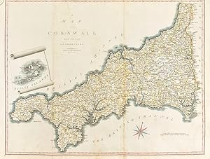 A Map of Cornwall from the Best Authorities.