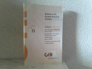 Bulletin of the German Historical Institute - Issue Number 33 - Fall 2003