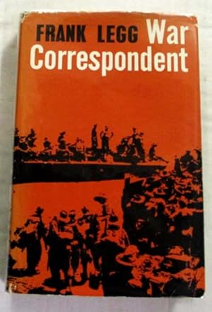 Imagen del vendedor de War Correspondent a la venta por Adelaide Booksellers