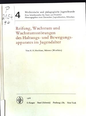 Imagen del vendedor de Reifung, Wachstum und Wachstumsstrungen des Haltungs- und Bewegungsapparates im Jugendalter Medizinische und pdagogische Jugendkunde 4 a la venta por books4less (Versandantiquariat Petra Gros GmbH & Co. KG)