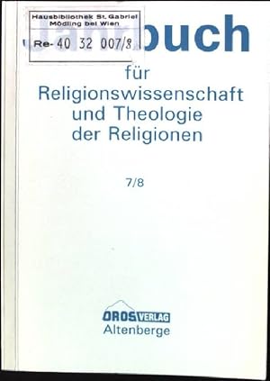 Bild des Verkufers fr Jahrbuch fr Religionswissenschaft und Theologie der Religionen 7/8. zum Verkauf von books4less (Versandantiquariat Petra Gros GmbH & Co. KG)