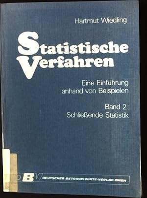 Image du vendeur pour Statistische Verfahren; Bd. 2., Schliessende Statistik mis en vente par books4less (Versandantiquariat Petra Gros GmbH & Co. KG)