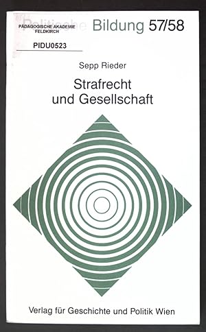Bild des Verkufers fr Strafrecht und Gesellschaft. Politische Bildung ; H. 57/58 zum Verkauf von books4less (Versandantiquariat Petra Gros GmbH & Co. KG)