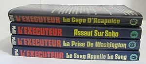 Seller image for Le capot d'Acapulco - assaut sur soho - la prise de washington - le sang appelle le sang (lot de 4 l'excuteur) for sale by crealivres