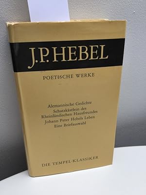 Poetische Werke. Hrsg. von Emil Strauß.