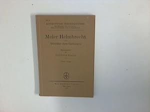 Seller image for Meier Helmbrecht. Hrsg. von F.Panzer. Altdeutsche Textbibliothek Nr. 11. for sale by ANTIQUARIAT FRDEBUCH Inh.Michael Simon