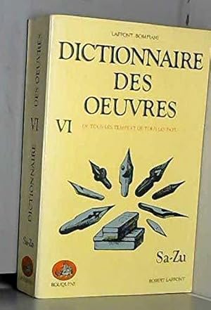 Bild des Verkufers fr Dict Des Oeuvres T6 zum Verkauf von JLG_livres anciens et modernes