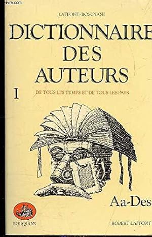 Bild des Verkufers fr Dictionnaire des auteurs: Tome 1 zum Verkauf von JLG_livres anciens et modernes