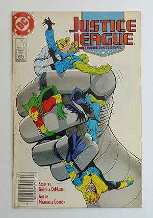 Bild des Verkufers fr Justice League International #11 (1987) zum Verkauf von Maynard & Bradley