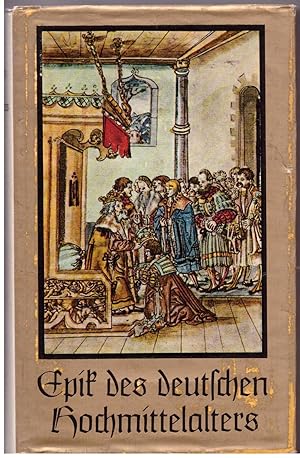 Bild des Verkufers fr Epik des deutschen Hochmittelalters zum Verkauf von Bcherpanorama Zwickau- Planitz