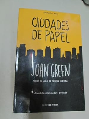 Seller image for CIUDADES DE PAPEL for sale by LIBRERIA AZACAN