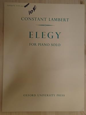 Immagine del venditore per Elegy For Piano Solo venduto da Archives Books inc.