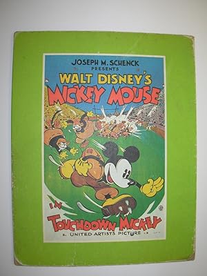 Walt Disney's Mickey Mouse in Touchdown Mickey [Poster Art reproduction]