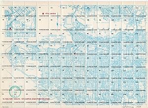 Vancouver. 96 Square Miles - Stamped and perforated