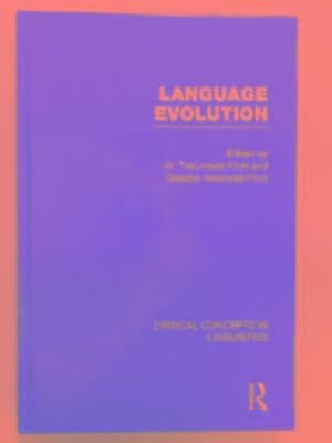 Immagine del venditore per Language evolution: critical concepts in Linguistics, volume 3 venduto da Cotswold Internet Books